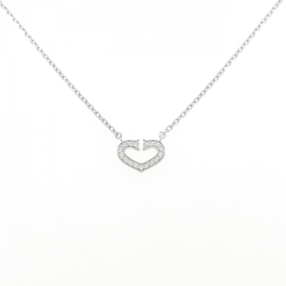 CARTIER Silver Heart Necklace